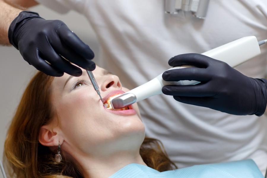 ultrasonic teeth cleaning & polishing