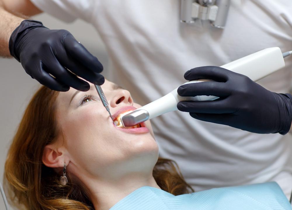 ultrasonic teeth cleaning & polishing